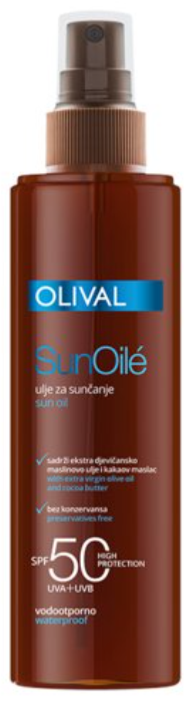 Olival Sun Oilé Olej na opalování SPF50