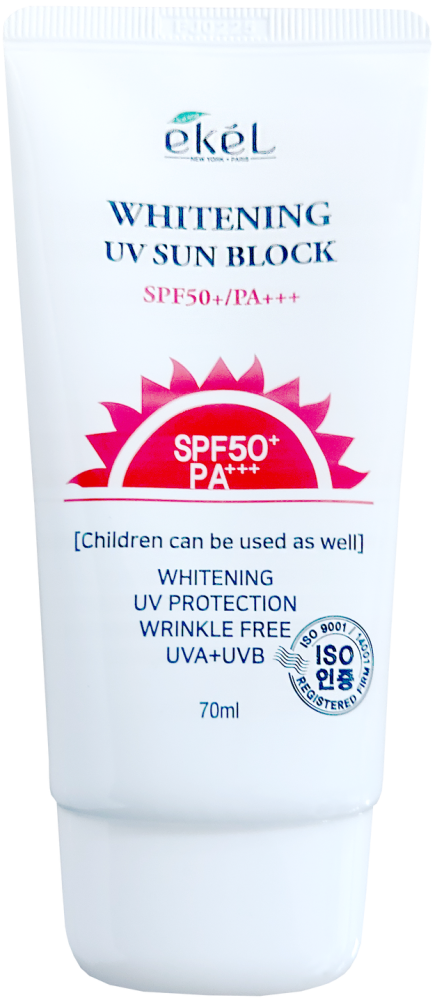 Ekel Whitening UV Sun Block SPF 50+ Krém na opalování