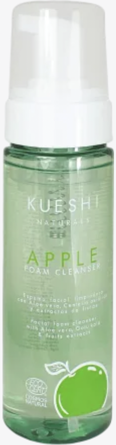 Kueshi Naturals Apple Čistící pleťová pěna