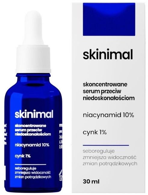 Skinimal Niacinamide 10% Zinc 1% Sérum proti nedokonalostem