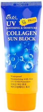 Ekel UV Collagen Soothing & Moisture Sun Block Opalovací krém