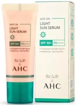AHC Safe On Light Sun Serum Opalovací serum SPF50+ PA++++