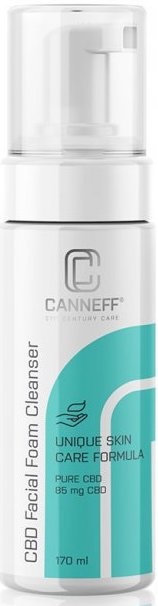 CANNEFF CBD Pleťová čistící pěna