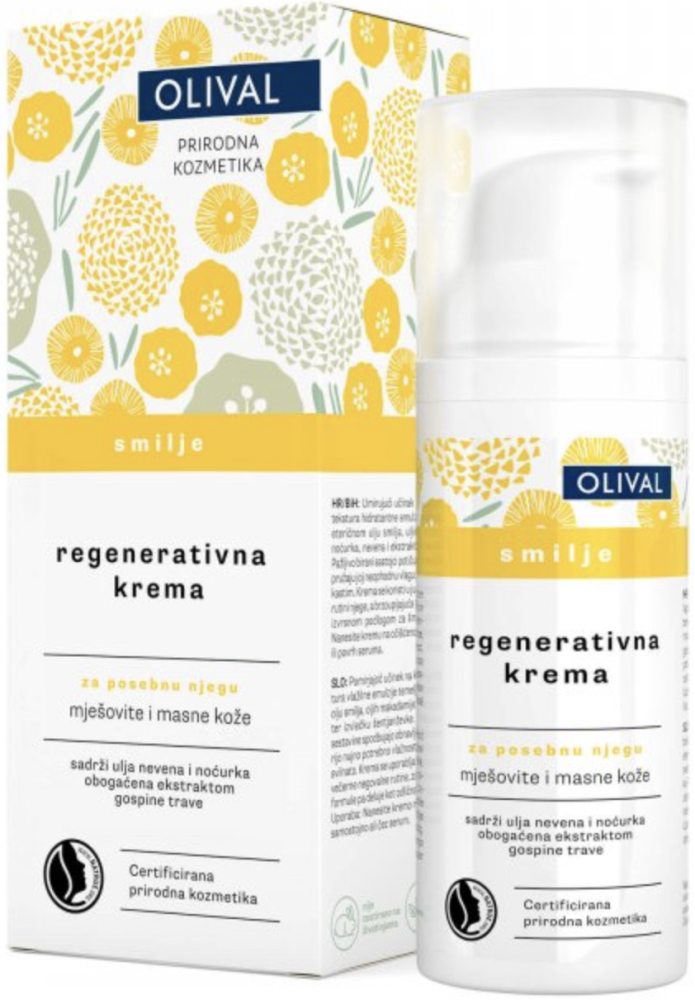 Olival Slaměnkový regenerační krém pro speciální péči