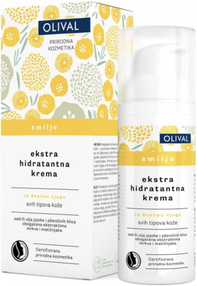 Olival Slaměnkový extra hydratační denní krém