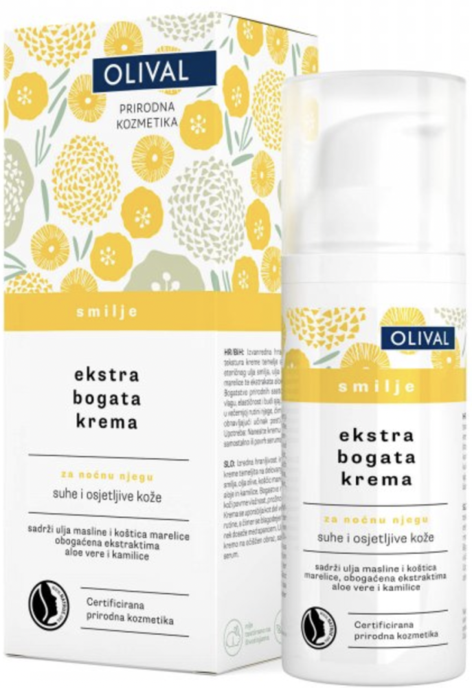 Olival Slaměnkový extra bohatý noční krém