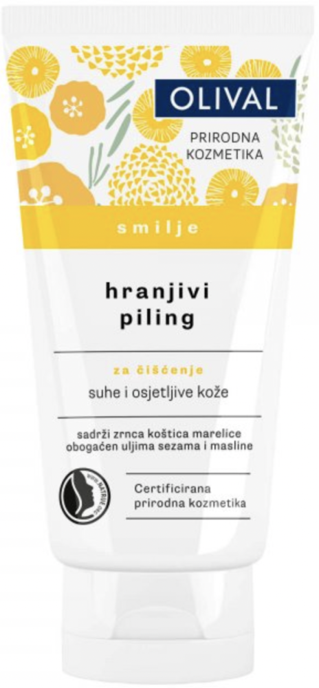 Olival Slaměnkový pleťový peeling