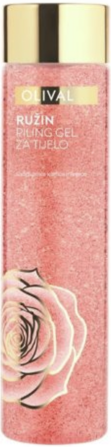 Olival Růžový peelingový gel