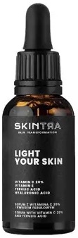 SkinTra Light Your Skin Sérum s 20% vitamínem C a kyselinou ferulovou