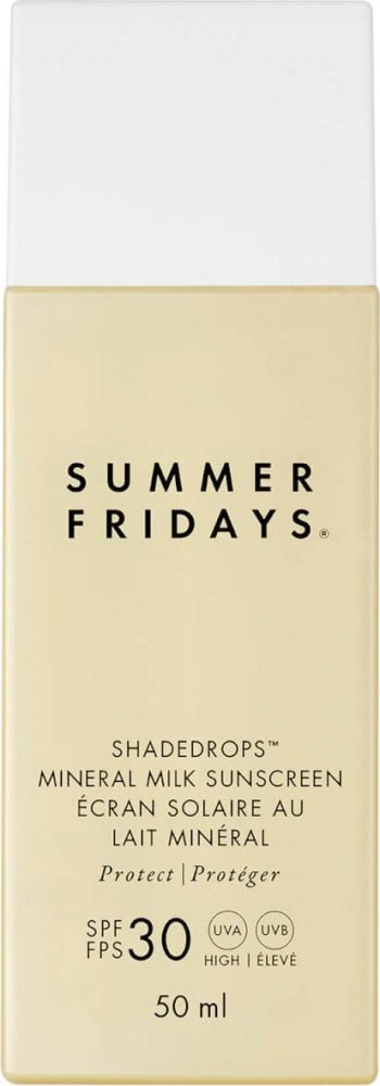Letní Fridays ShadeDrops Broad Spectrum Mineral Milk Sunscreen SPF 30