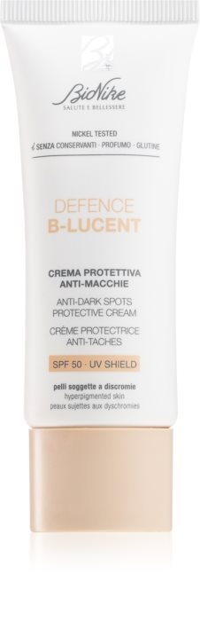 BioNike Defence B-Lucent Ochranný krém proti pigmentovým skvrnám SPF 50