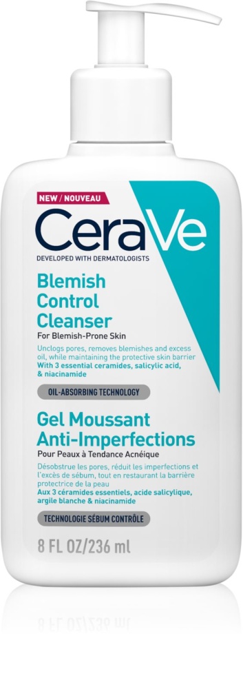 CeraVe Blemish Control Cleanser Čistící gel pro aknózní pleť