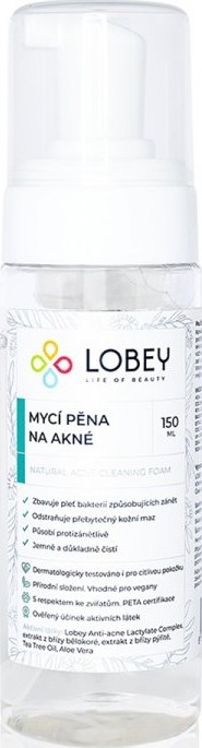 Lobey Čistící pěna na akné