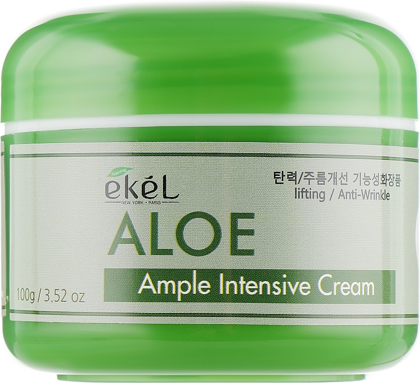 EKEL Aloe Ample Intensive Cream Intenzivní hydratační krém s aloe
