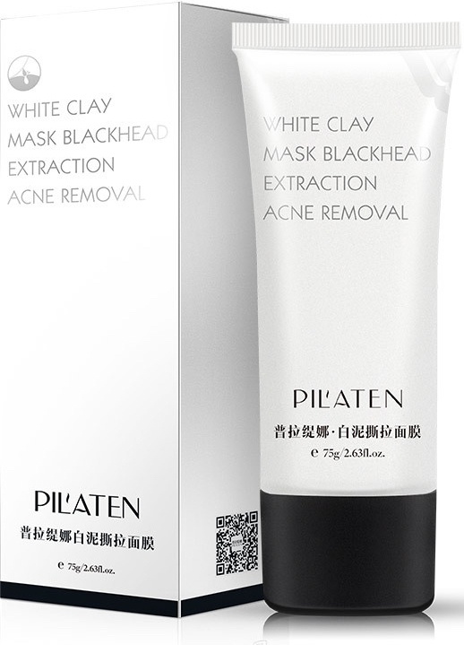 Pilaten White Clay Mask Blackhead Extraction Acne Removal Maska na obličej