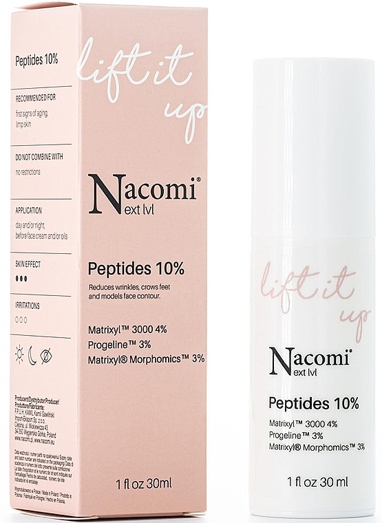 Nacomi Next Level Peptides 10% Liftingové sérum