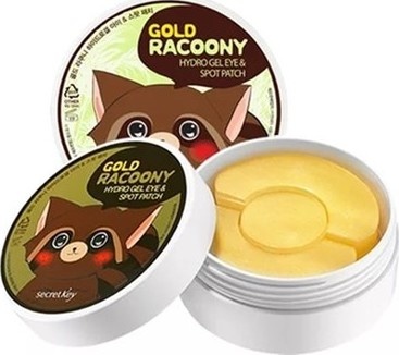 Secret Key Gold Racoony Hydrogel Eye & Spot Patch Hydrogelové náplasti