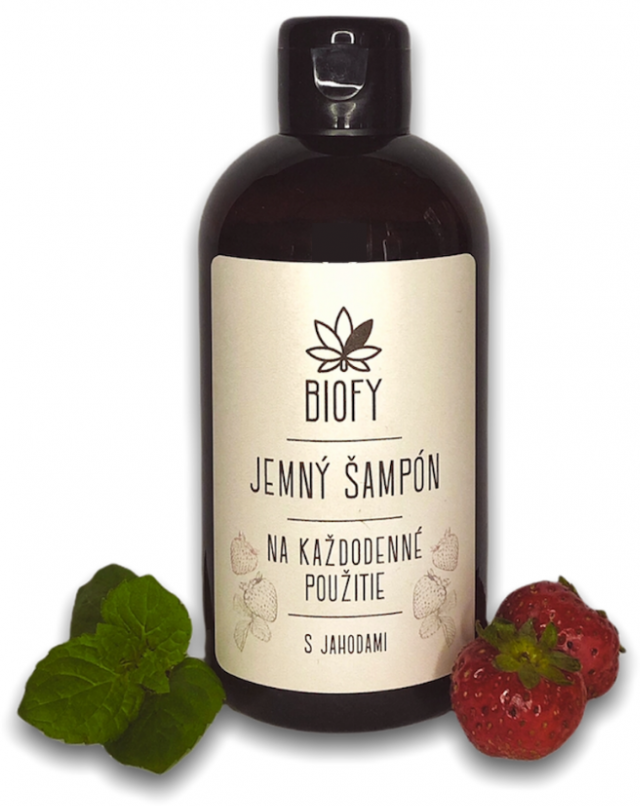 Biofy Jemný Šampon pro každodenní použití s jahodami