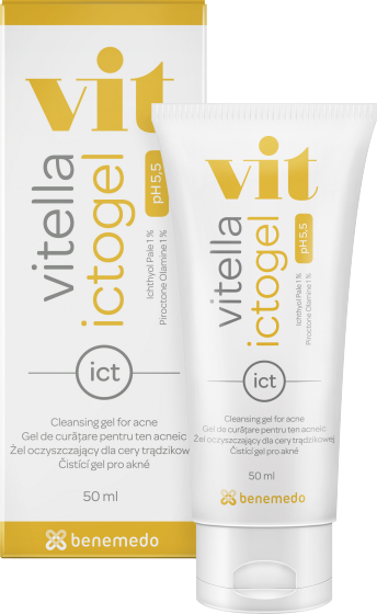 Vitella Ictogel Čistící gel proti akné