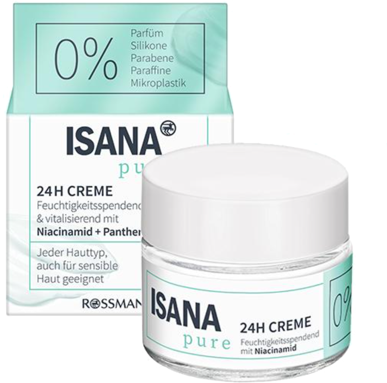 ISANA pure Hydratační denní krém