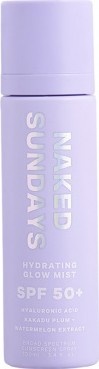 Naked Sundays SPF50+ Hydrating Glow Mist Ochranná mlha
