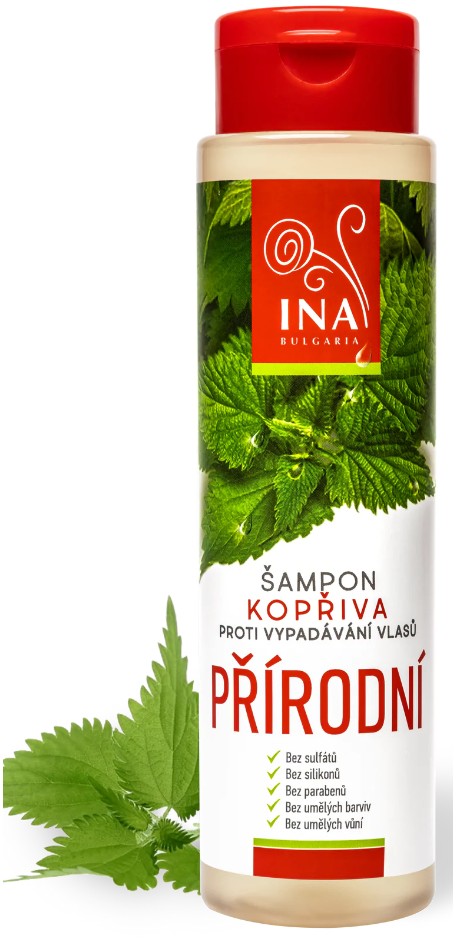 INA Přírodní kopřivový šampon