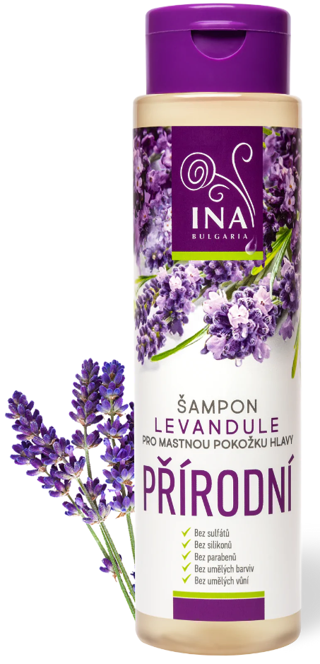 INA Přírodní levandulový šampon