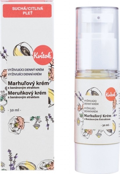 Kvitek Meruňkový krém Suchá/Citlivá Pleť