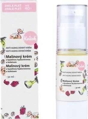 Kvitek Denní Malinový krém pro pleť 40+