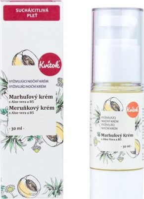 Kvitek Noční Meruňkový krém Suchá/citlivá pleť