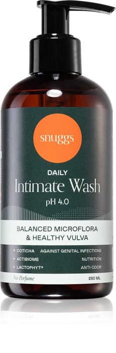 Snuggs Intimní mycí gel pH 4.0 bez parfemace