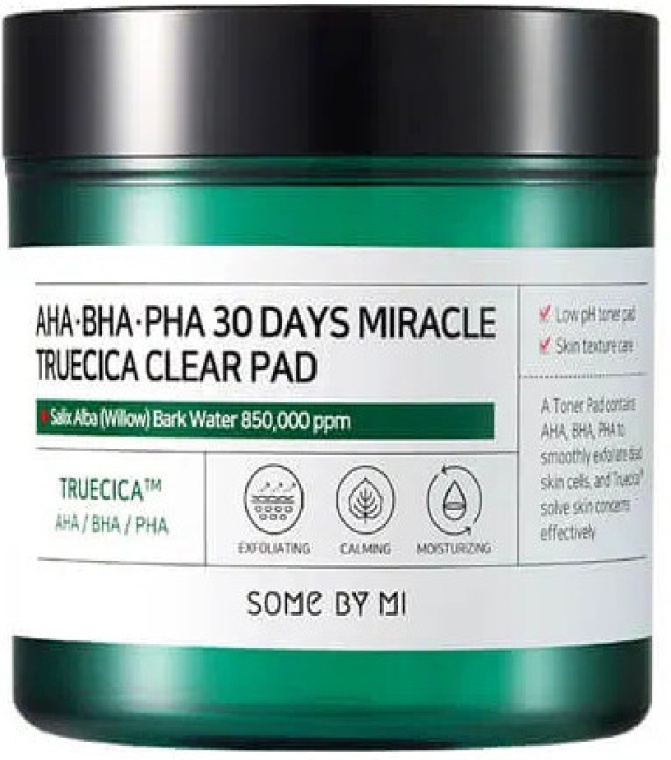 Some By Mi AHA BHA PHA 30 Days Miracle Truecica Clear Pad