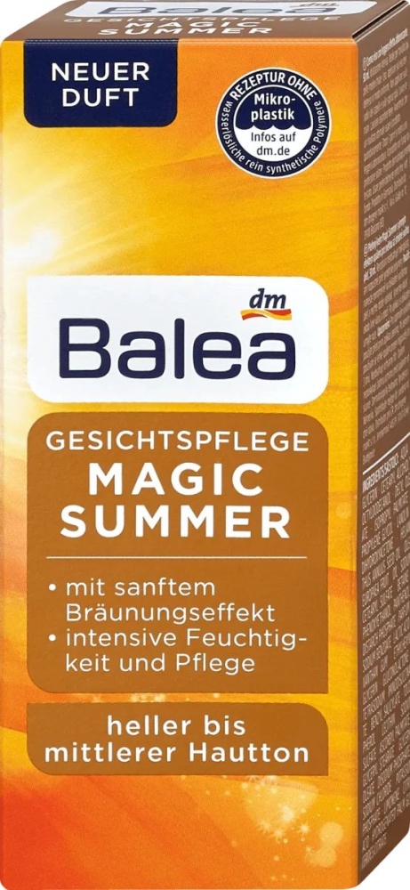 Balea Magic Summer Tónovací pleťový krém
