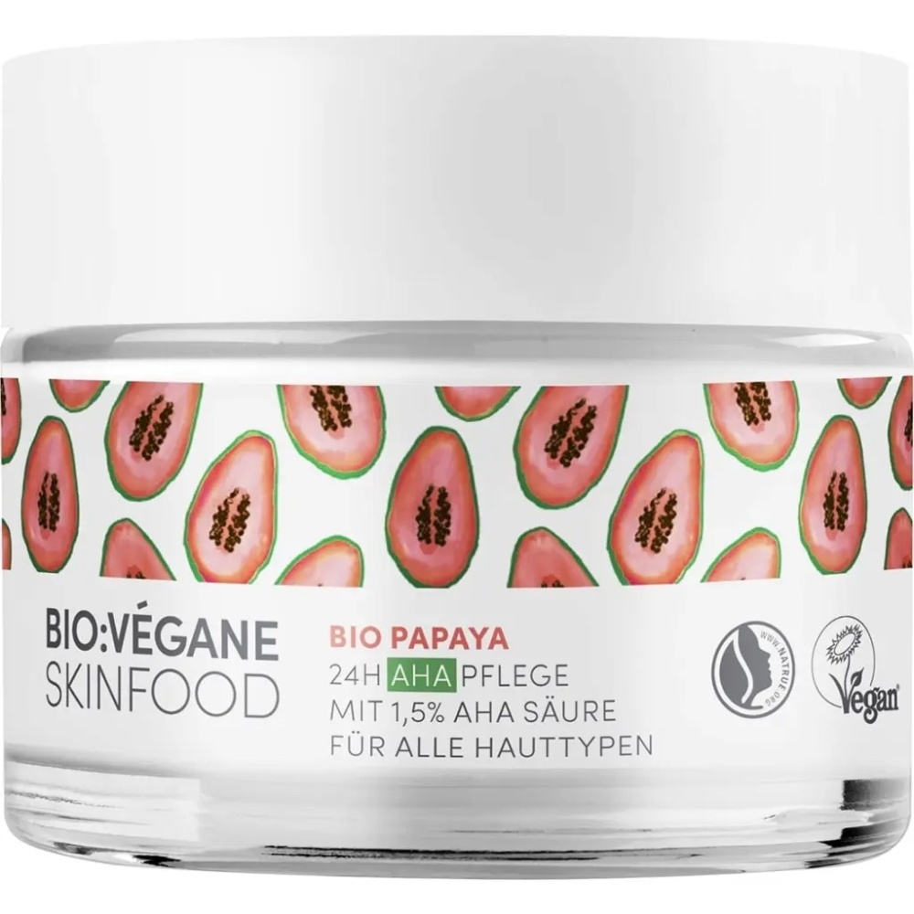 BIO VÉGANE Organic Papaya 24h 1,5% AHA Denní pleťový krém