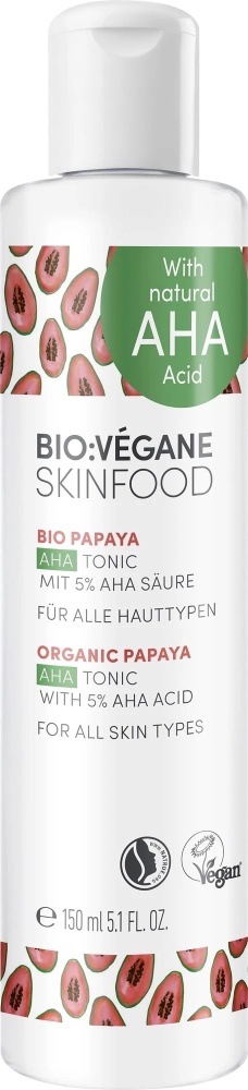 BIO VÉGANĚ Bio Papaya 5% AHA Pleťové tonikum