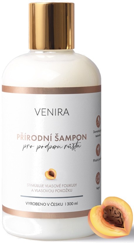 VENIRA Přírodní šampon pro podporu růstu vlasů