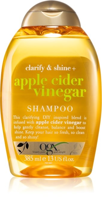 OGX Apple Cider Vinegar Čistící šampon na lesk a hebkost vlasů