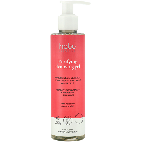 HEBE COSMETICS Čistící gel na obličej