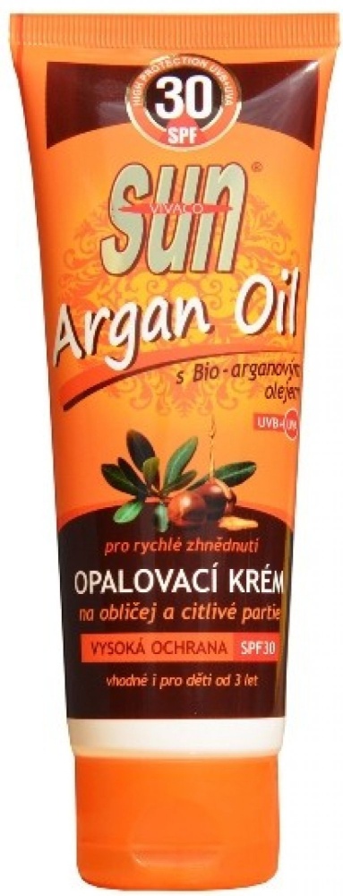 VIVACO Sun Opalovací krém s bio-arganovým olejem SPF30