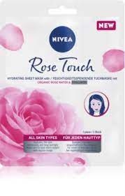 NIVEA Rose Touch Textilní pleťová maska
