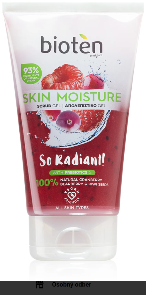 Bioten Skin Moisture Red Berries Pleťový peeling