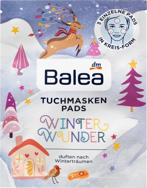 Balea Winter Wunder Textilní maska
