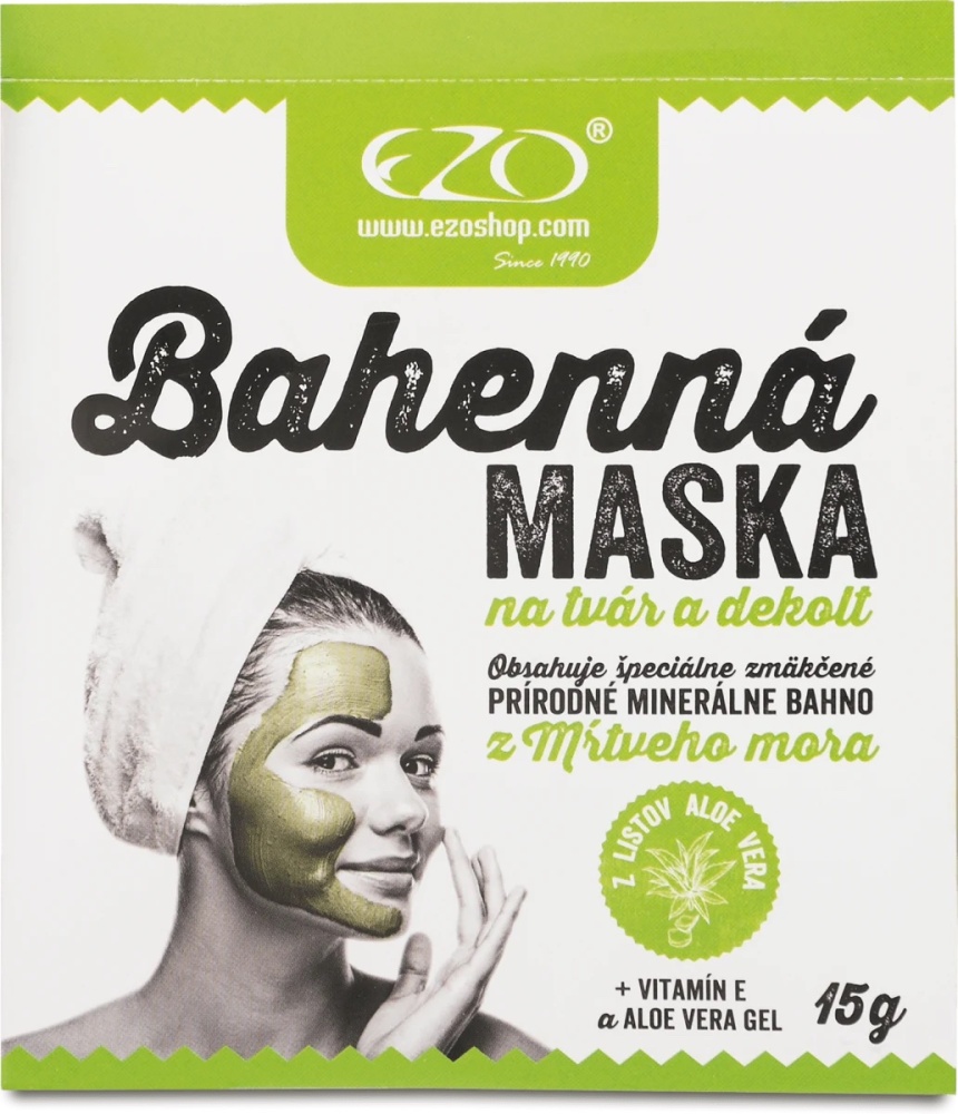 EZO Bahenní maska s minerály z Mrtvého moře