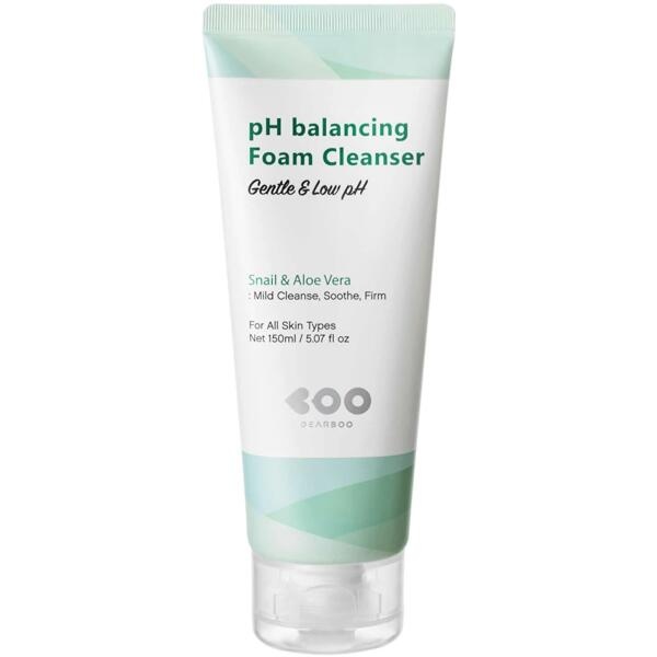 Dearboo pH Balancing Foam Cleanser Snail & Aloe Vera Čistící pěna