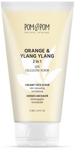 PomPom Orange & Ylang Ylang 2IN1 Krémový peeling na obličej