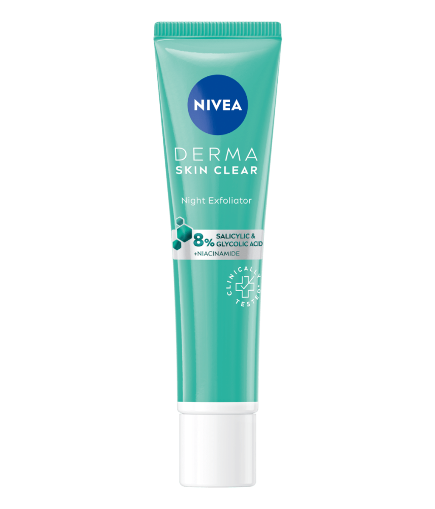 NIVEA Derma Skin Clear Noční exfoliační peeling