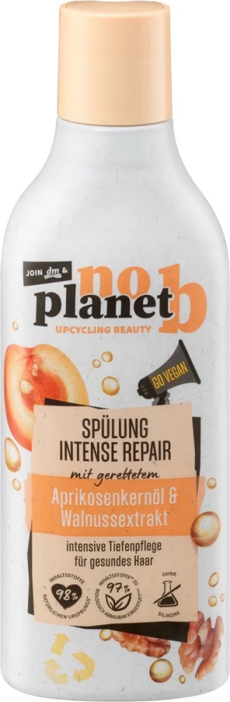 No Planet B Kondicionér na vlasy Meruňkový olej a ořechový extrakt
