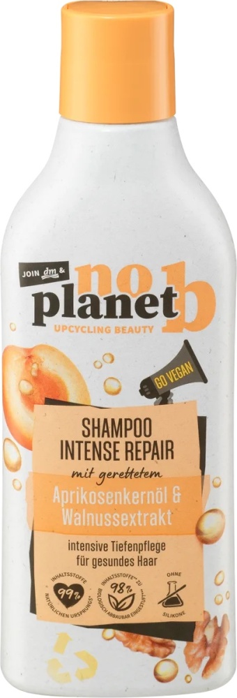 No Planet B Šampon na vlasy Meruňkový olej a ořechový extrakt