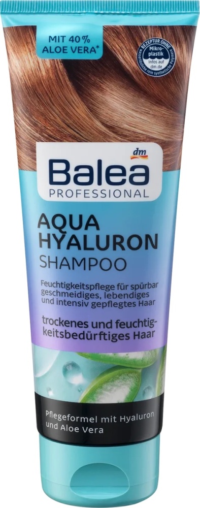 Balea Professional Aqua Hyaluron Hydratačný šampón na suché vlasy 