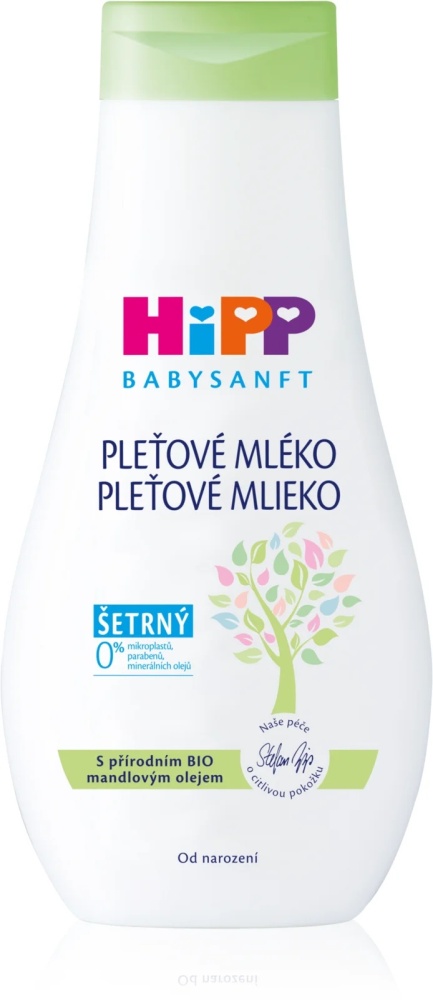 Hipp Babysanft Sensitive Pleťové mléko pro děti od narození